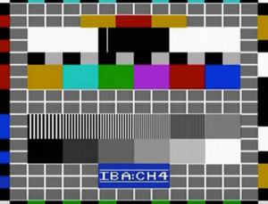 PICTURED: Channel 4 ETP-1 test card.
